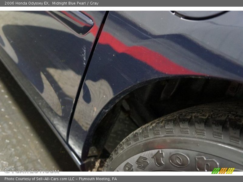 Midnight Blue Pearl / Gray 2006 Honda Odyssey EX