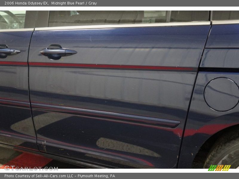 Midnight Blue Pearl / Gray 2006 Honda Odyssey EX