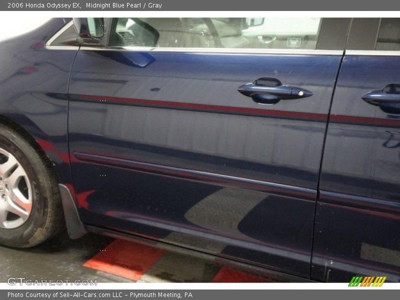 Midnight Blue Pearl / Gray 2006 Honda Odyssey EX