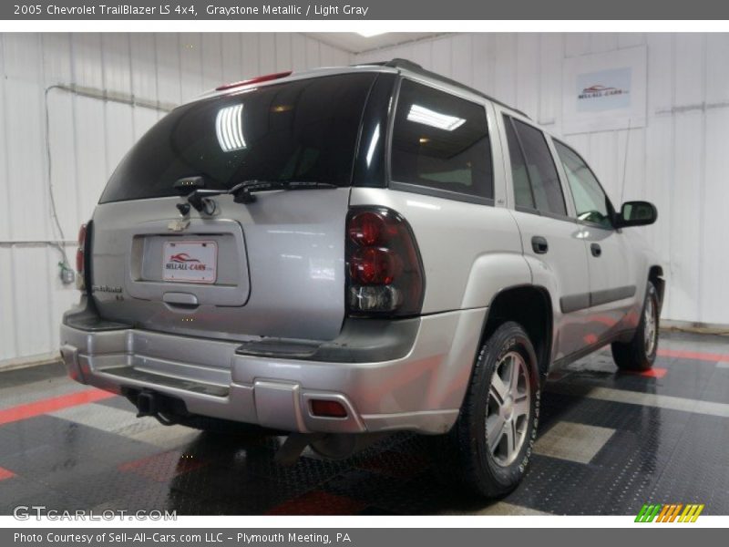 Graystone Metallic / Light Gray 2005 Chevrolet TrailBlazer LS 4x4