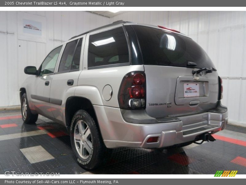 Graystone Metallic / Light Gray 2005 Chevrolet TrailBlazer LS 4x4