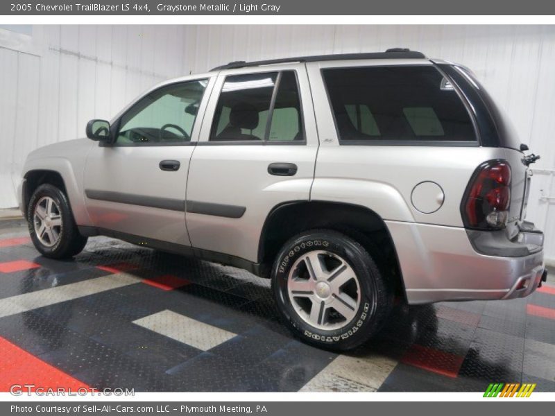 Graystone Metallic / Light Gray 2005 Chevrolet TrailBlazer LS 4x4