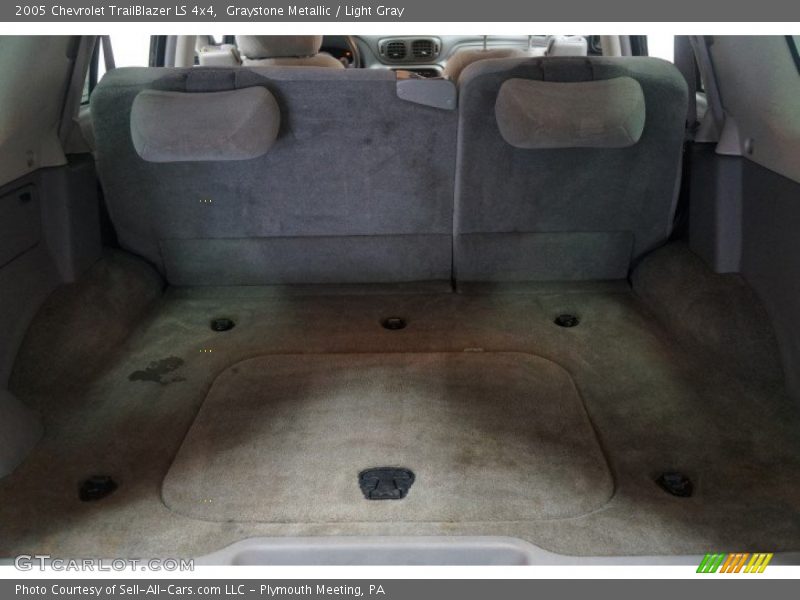 Graystone Metallic / Light Gray 2005 Chevrolet TrailBlazer LS 4x4