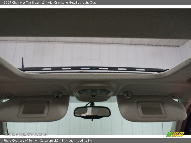 Graystone Metallic / Light Gray 2005 Chevrolet TrailBlazer LS 4x4