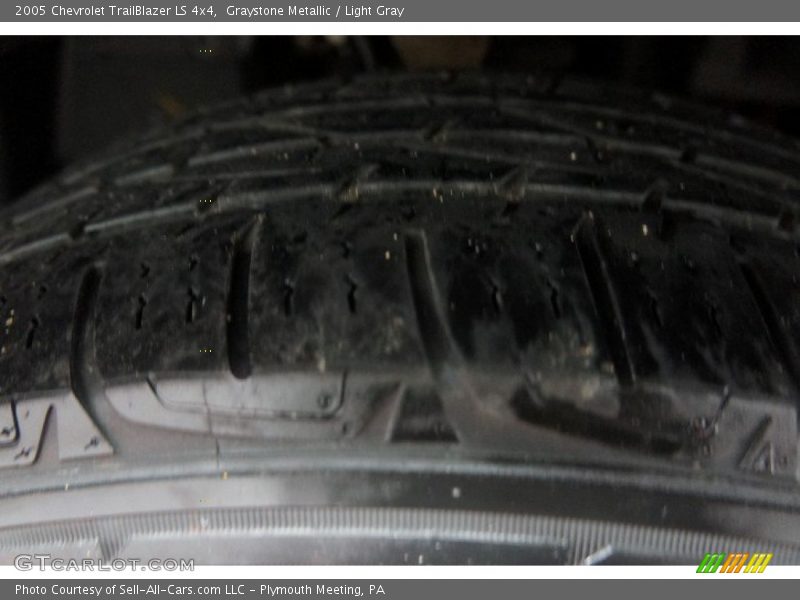 Graystone Metallic / Light Gray 2005 Chevrolet TrailBlazer LS 4x4