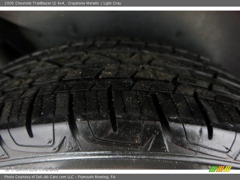 Graystone Metallic / Light Gray 2005 Chevrolet TrailBlazer LS 4x4