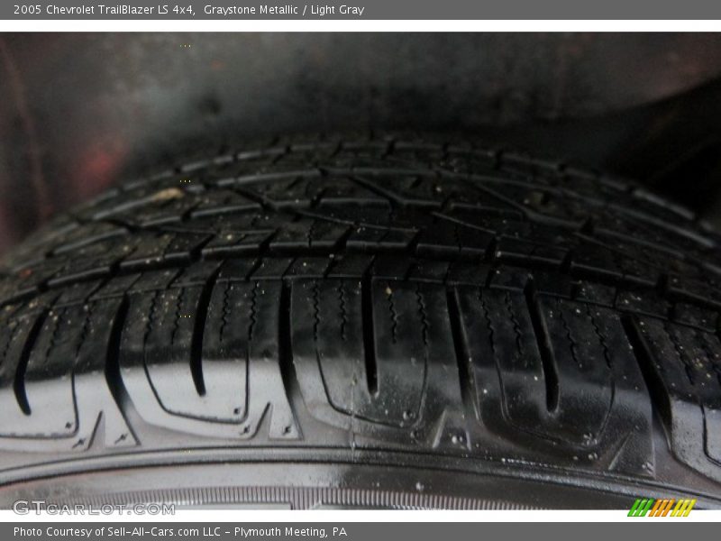 Graystone Metallic / Light Gray 2005 Chevrolet TrailBlazer LS 4x4