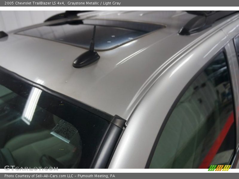 Graystone Metallic / Light Gray 2005 Chevrolet TrailBlazer LS 4x4