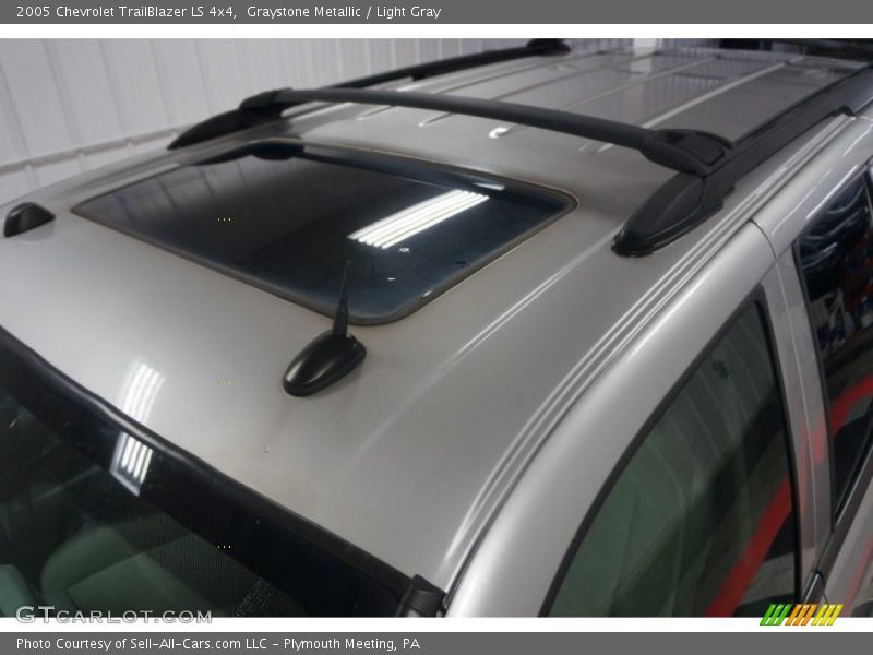 Graystone Metallic / Light Gray 2005 Chevrolet TrailBlazer LS 4x4