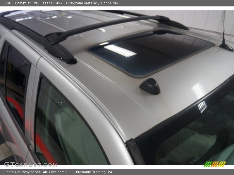 Graystone Metallic / Light Gray 2005 Chevrolet TrailBlazer LS 4x4