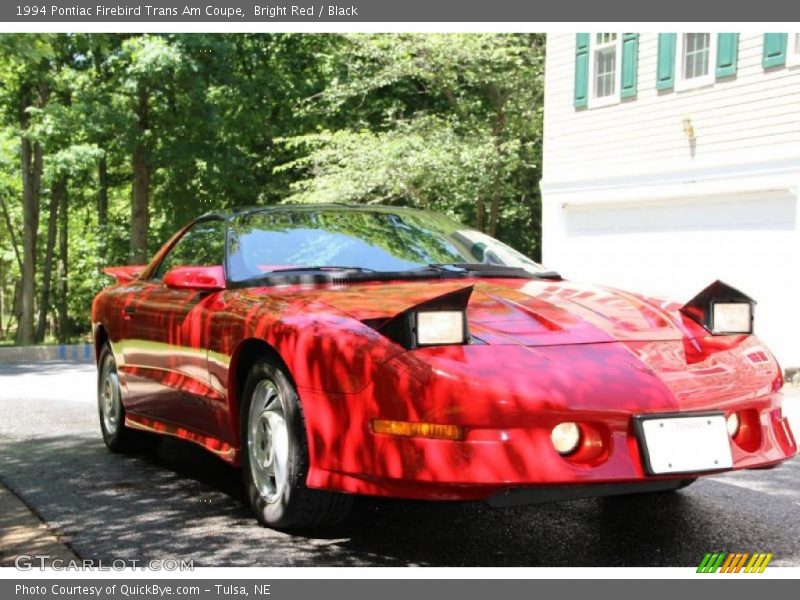 Bright Red / Black 1994 Pontiac Firebird Trans Am Coupe
