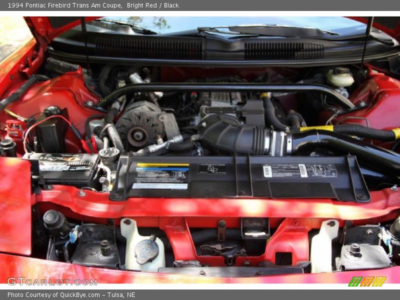 Bright Red / Black 1994 Pontiac Firebird Trans Am Coupe