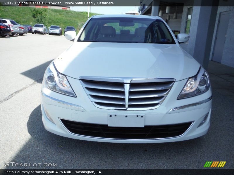 White Satin Pearl / Cashmere 2012 Hyundai Genesis 3.8 Sedan