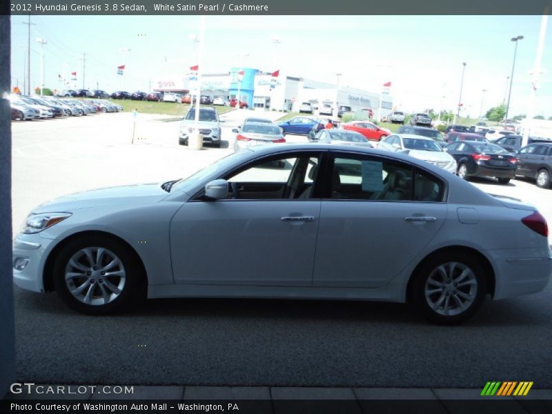 White Satin Pearl / Cashmere 2012 Hyundai Genesis 3.8 Sedan