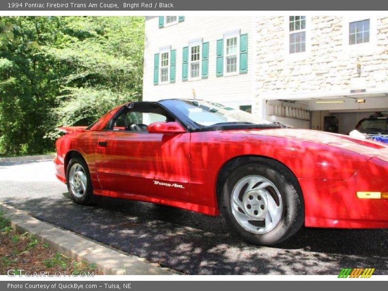 Bright Red / Black 1994 Pontiac Firebird Trans Am Coupe