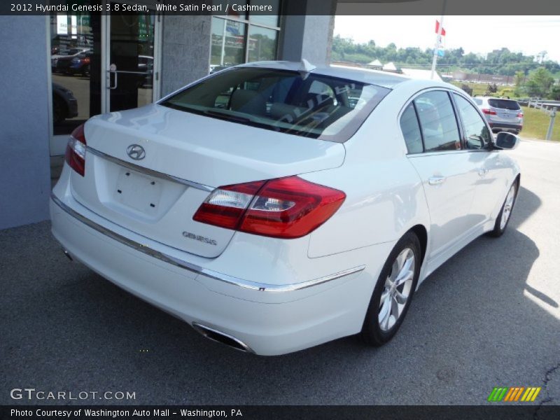 White Satin Pearl / Cashmere 2012 Hyundai Genesis 3.8 Sedan