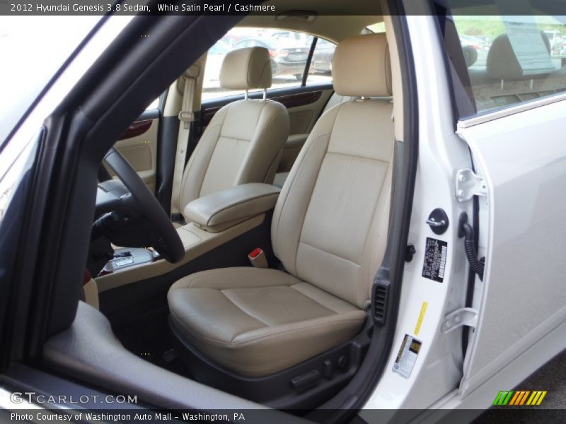 White Satin Pearl / Cashmere 2012 Hyundai Genesis 3.8 Sedan