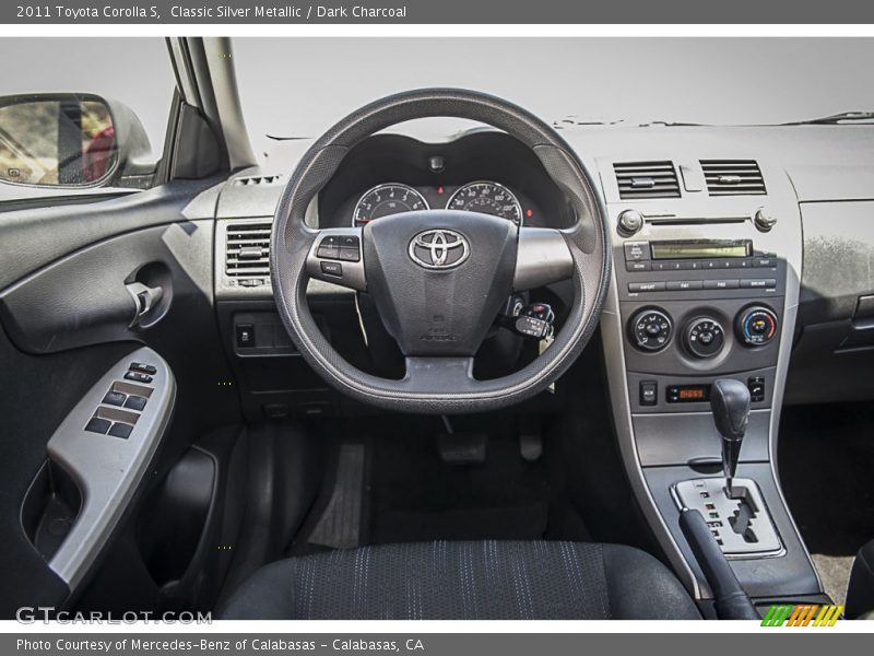 Classic Silver Metallic / Dark Charcoal 2011 Toyota Corolla S