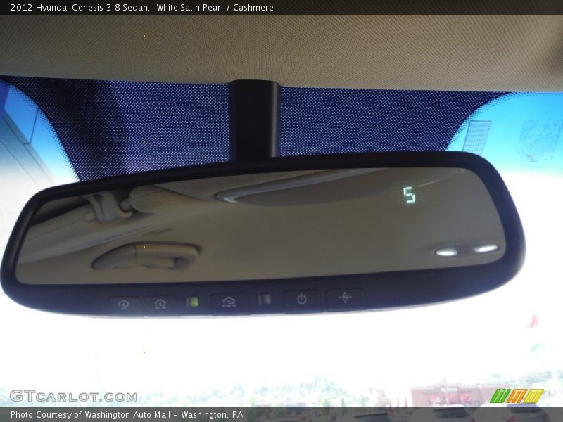 White Satin Pearl / Cashmere 2012 Hyundai Genesis 3.8 Sedan