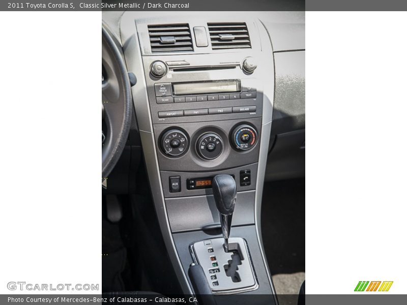 Classic Silver Metallic / Dark Charcoal 2011 Toyota Corolla S