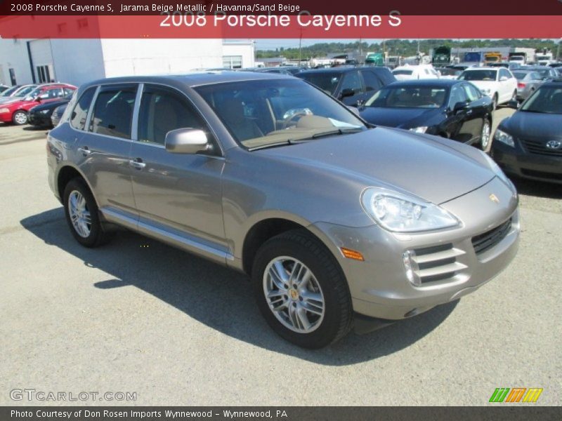 Jarama Beige Metallic / Havanna/Sand Beige 2008 Porsche Cayenne S