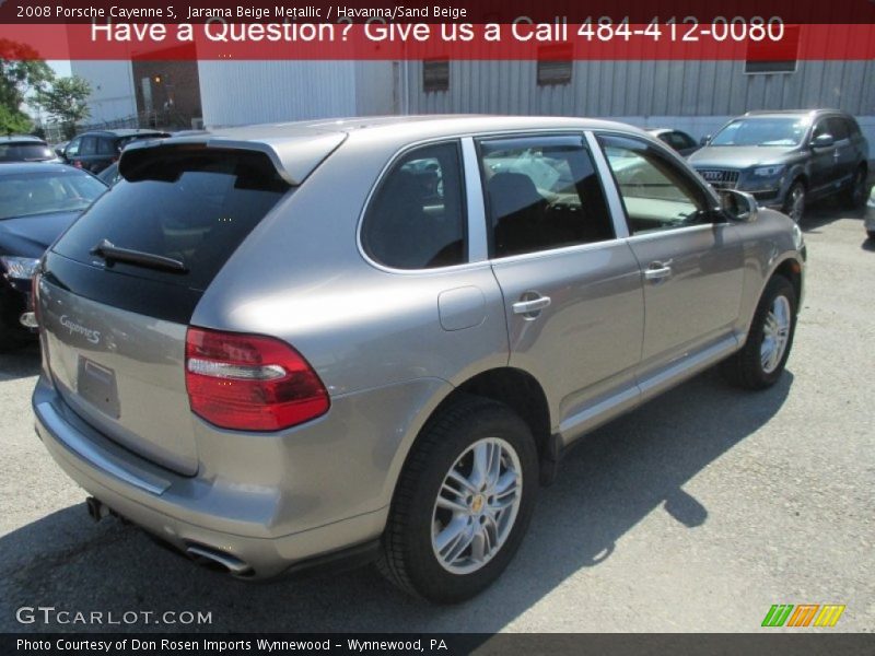 Jarama Beige Metallic / Havanna/Sand Beige 2008 Porsche Cayenne S