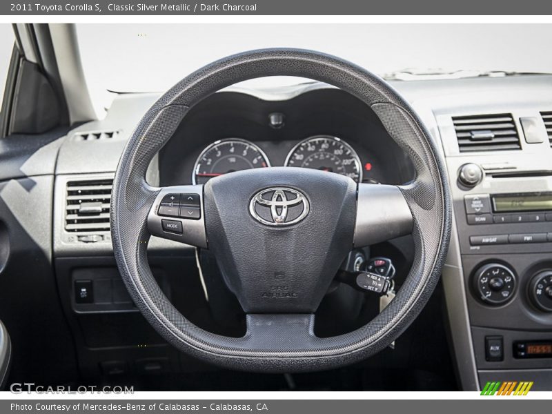 Classic Silver Metallic / Dark Charcoal 2011 Toyota Corolla S