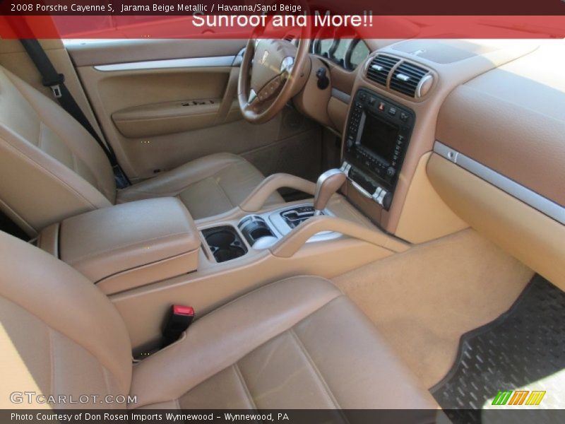 Jarama Beige Metallic / Havanna/Sand Beige 2008 Porsche Cayenne S