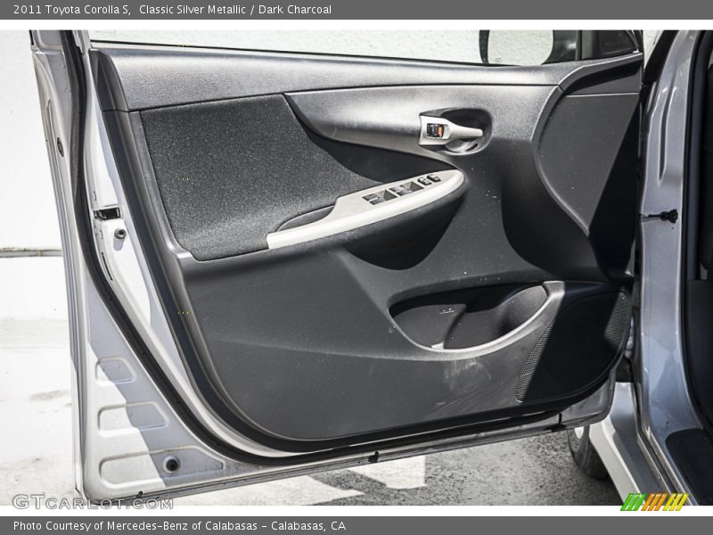 Classic Silver Metallic / Dark Charcoal 2011 Toyota Corolla S