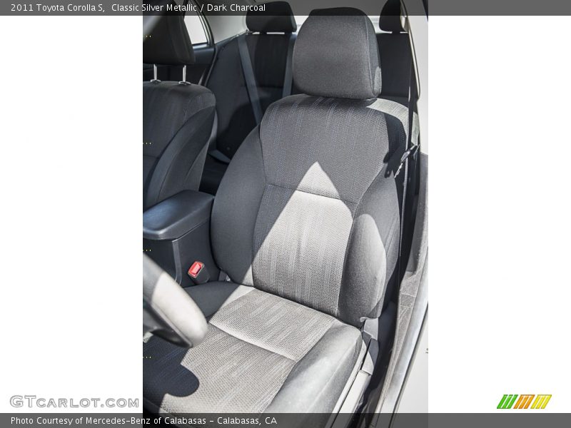 Classic Silver Metallic / Dark Charcoal 2011 Toyota Corolla S