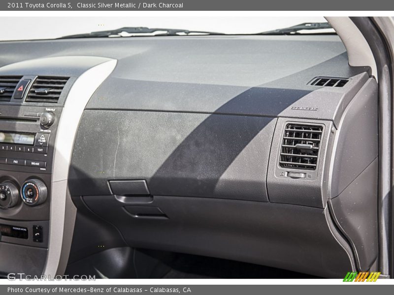 Classic Silver Metallic / Dark Charcoal 2011 Toyota Corolla S