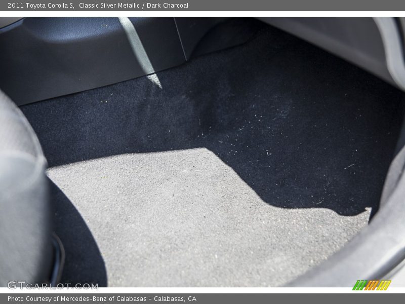 Classic Silver Metallic / Dark Charcoal 2011 Toyota Corolla S