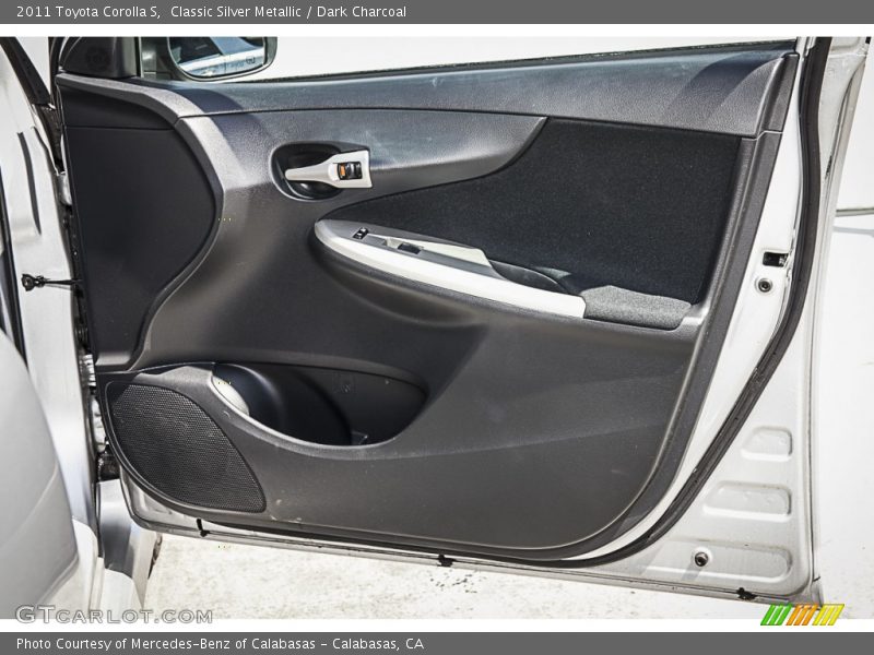 Classic Silver Metallic / Dark Charcoal 2011 Toyota Corolla S