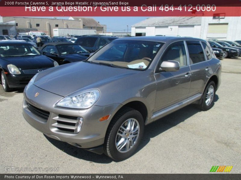 Jarama Beige Metallic / Havanna/Sand Beige 2008 Porsche Cayenne S