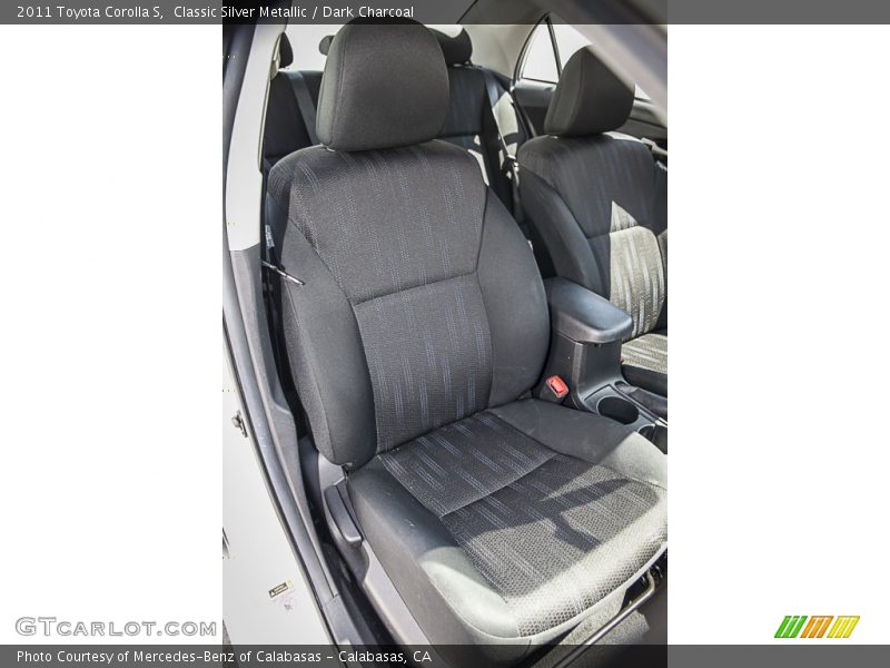 Classic Silver Metallic / Dark Charcoal 2011 Toyota Corolla S