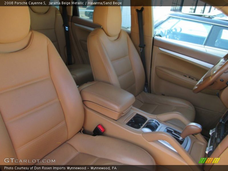 Jarama Beige Metallic / Havanna/Sand Beige 2008 Porsche Cayenne S