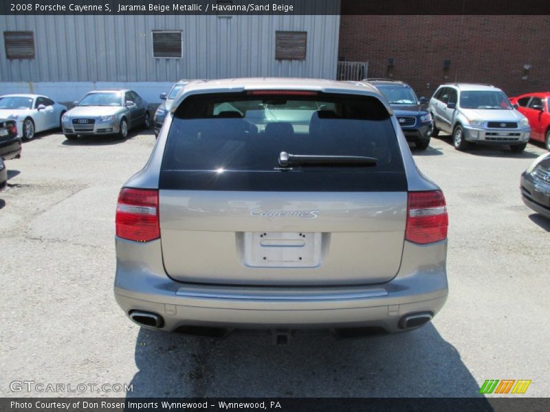 Jarama Beige Metallic / Havanna/Sand Beige 2008 Porsche Cayenne S