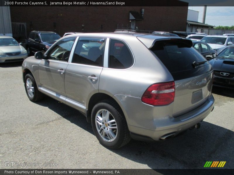 Jarama Beige Metallic / Havanna/Sand Beige 2008 Porsche Cayenne S