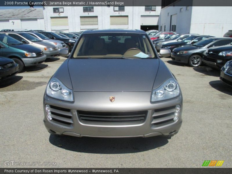 Jarama Beige Metallic / Havanna/Sand Beige 2008 Porsche Cayenne S