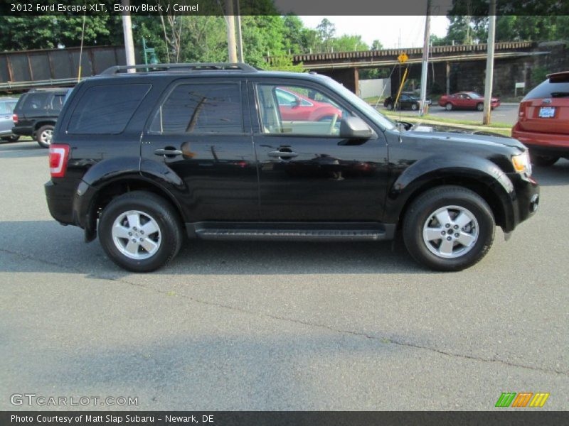 Ebony Black / Camel 2012 Ford Escape XLT