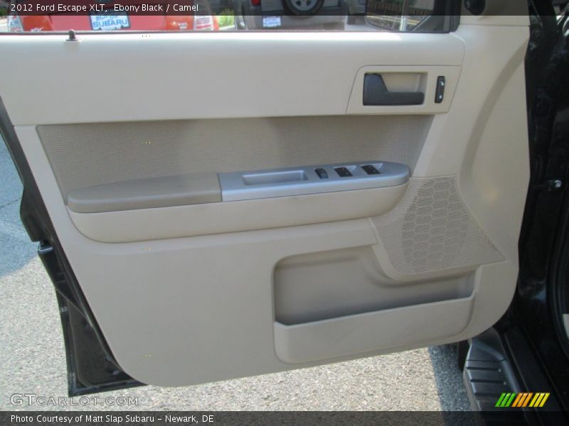 Ebony Black / Camel 2012 Ford Escape XLT