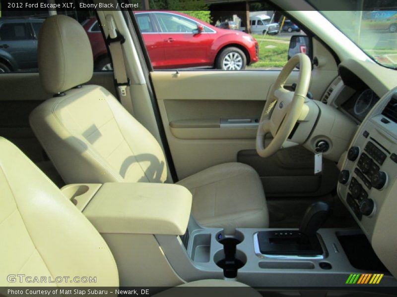 Ebony Black / Camel 2012 Ford Escape XLT