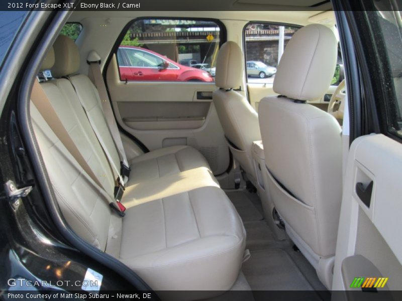 Ebony Black / Camel 2012 Ford Escape XLT