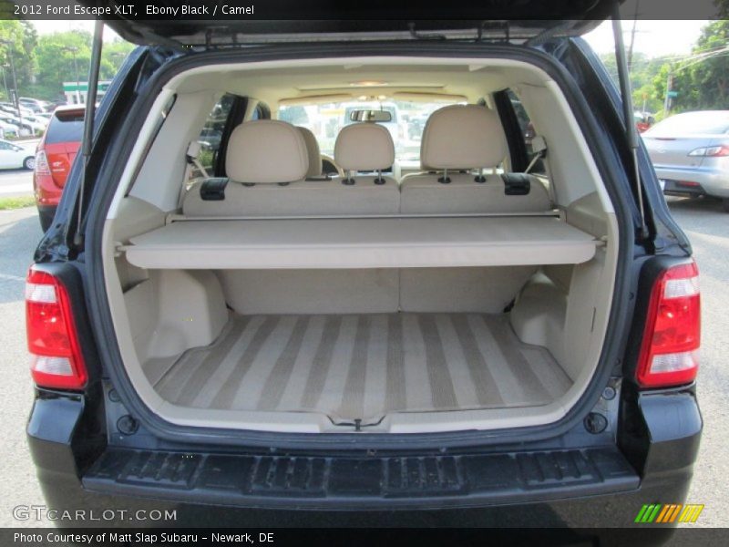 Ebony Black / Camel 2012 Ford Escape XLT