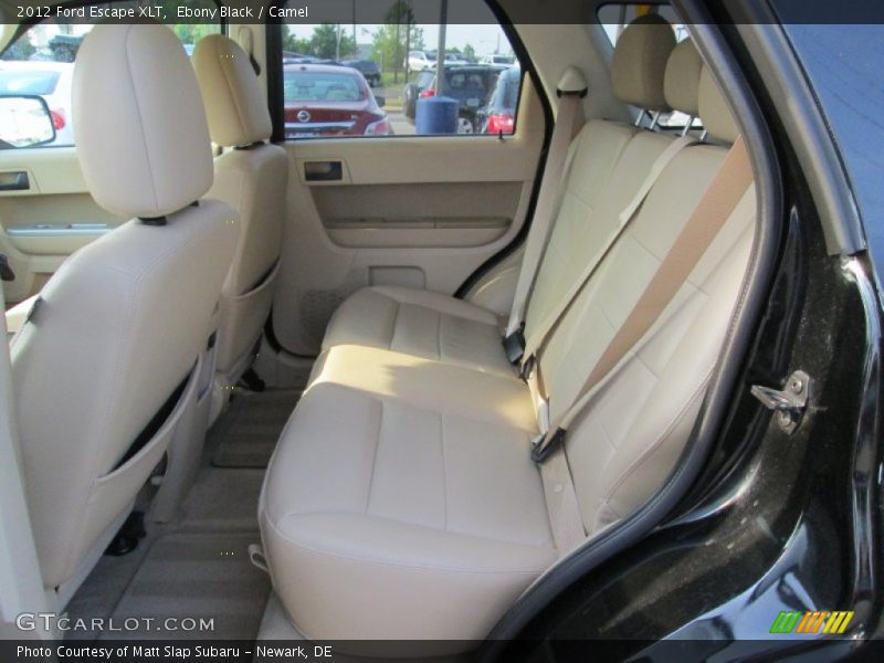 Ebony Black / Camel 2012 Ford Escape XLT