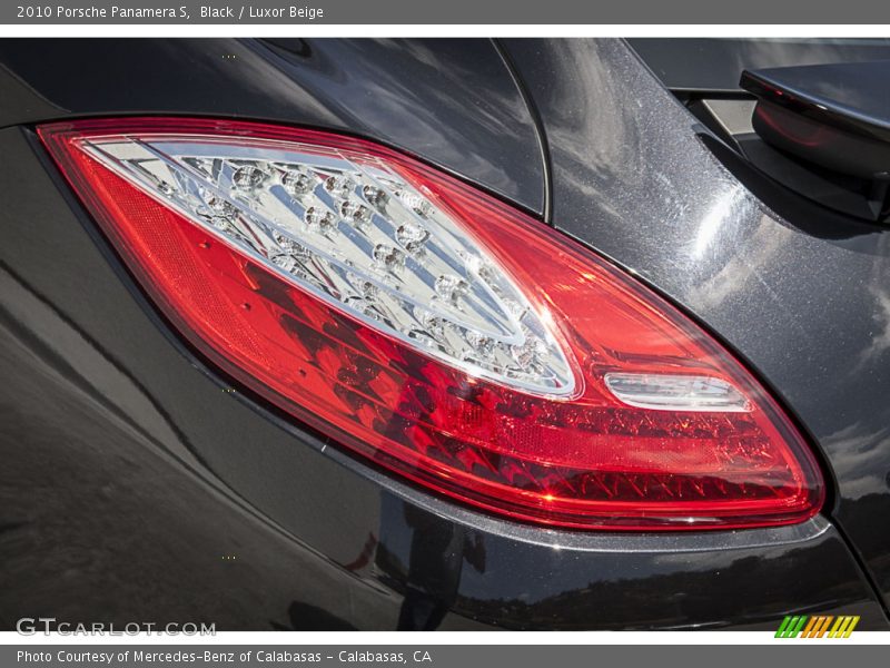 Black / Luxor Beige 2010 Porsche Panamera S