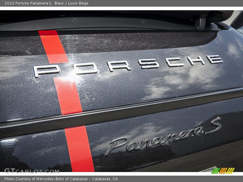 Black / Luxor Beige 2010 Porsche Panamera S