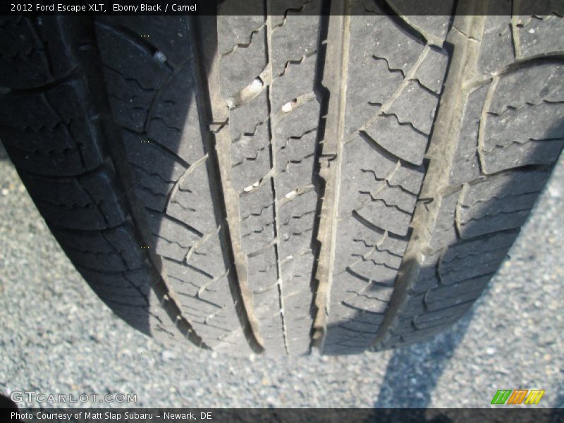 Ebony Black / Camel 2012 Ford Escape XLT