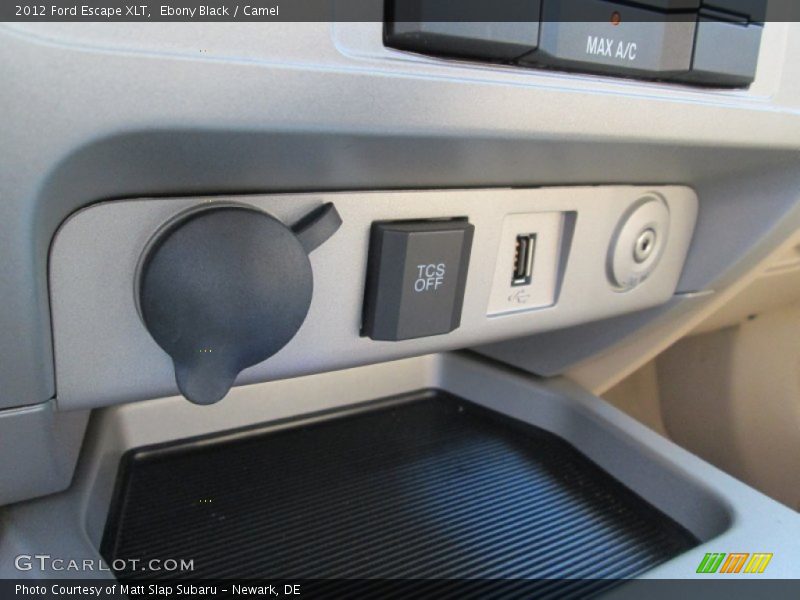 Ebony Black / Camel 2012 Ford Escape XLT