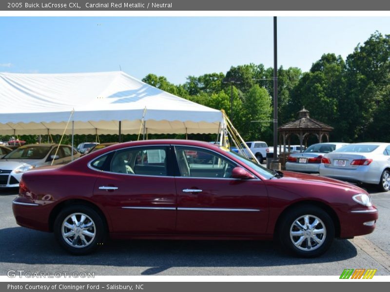Cardinal Red Metallic / Neutral 2005 Buick LaCrosse CXL